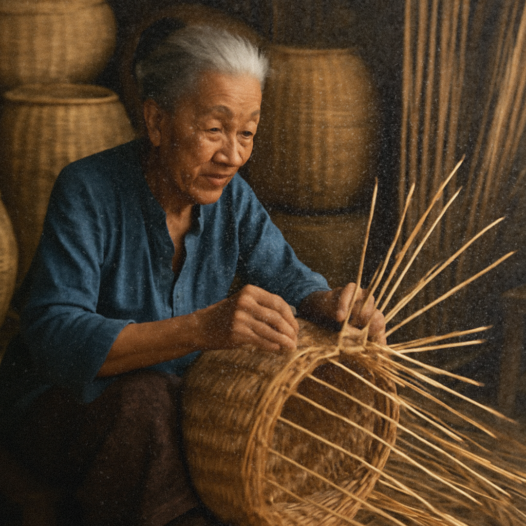 Yantok Example Yantok Weaving Workshop – Kalye Artisano